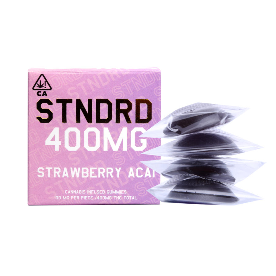 400mg Stndrd Strawberry Acai (Indica)